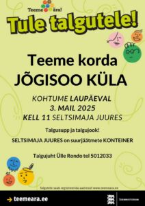 Tule talgutele!