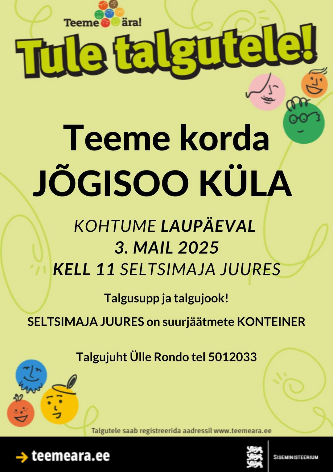 jogisoo seltsimaja talgud 2025