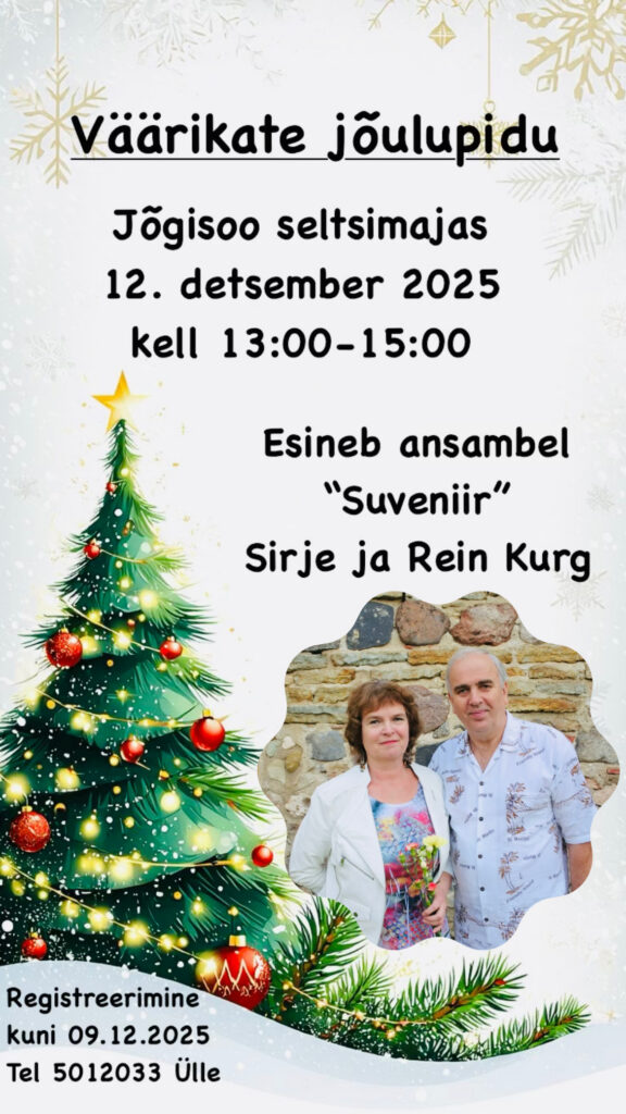 Väärikate jõulupidu 2025